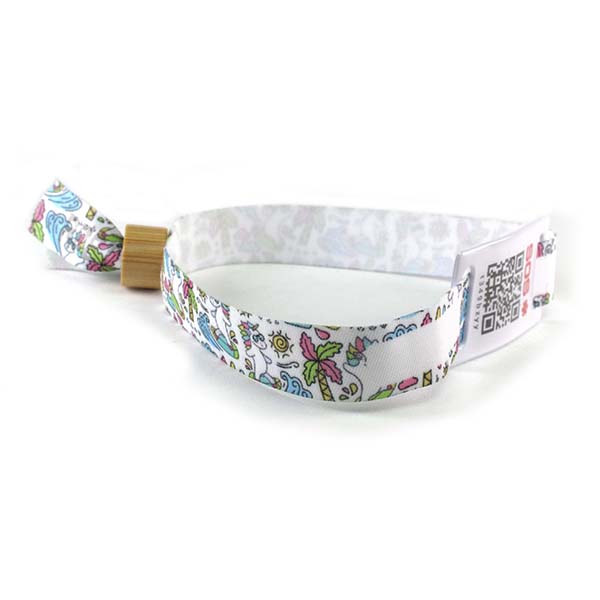 Pulsera identificativa codigo QR