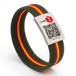 Pulsera QR bandera España
