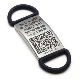Identificador médico Slider Híbrido QR | Exclusivo Codylife